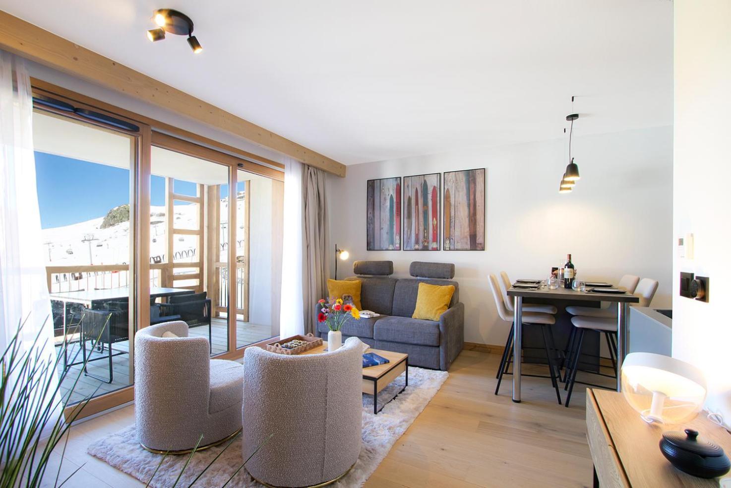 Residence Phoenix A By Leavetown Vacations Alpe d'Huez Quarto foto