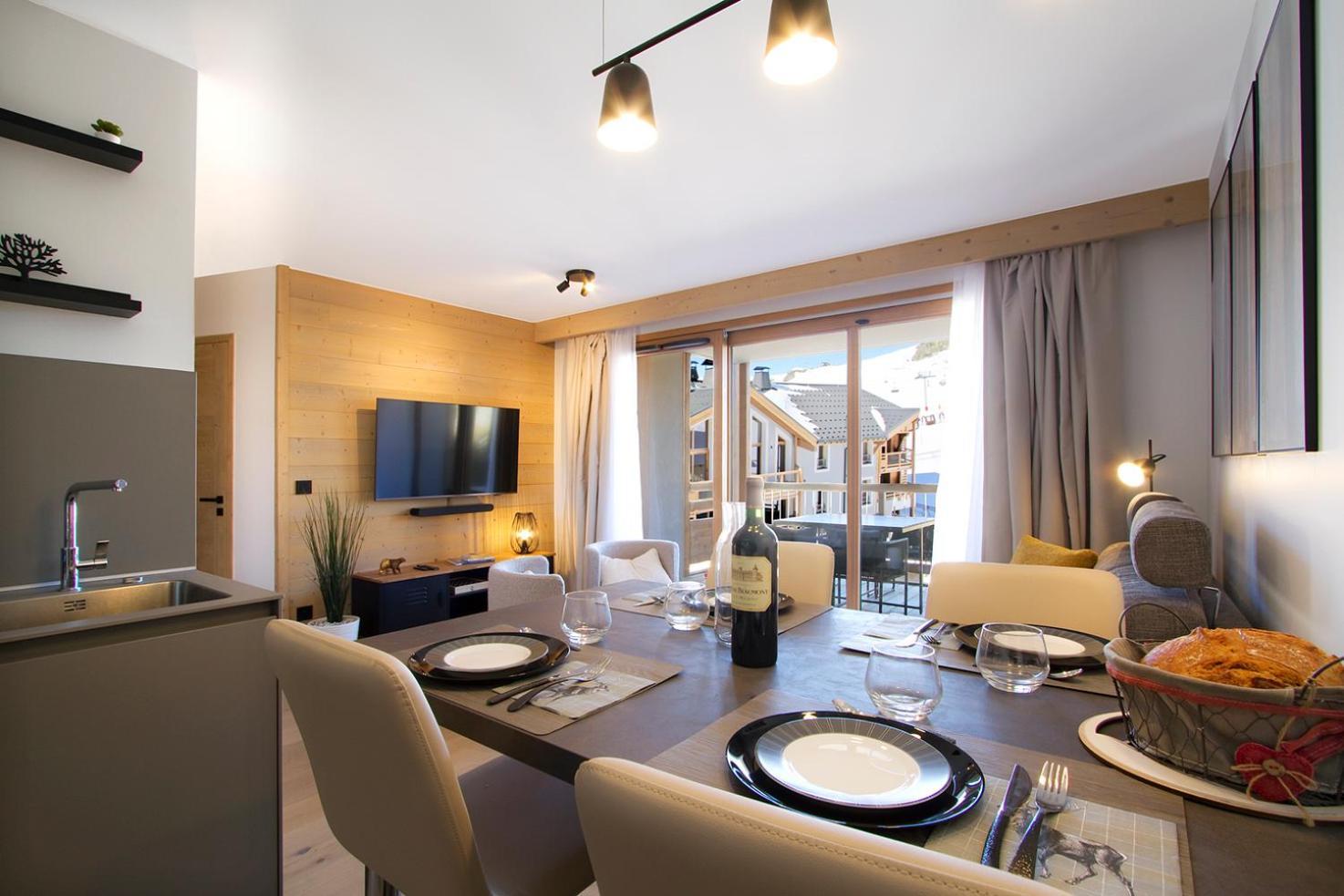 Residence Phoenix A By Leavetown Vacations Alpe d'Huez Quarto foto